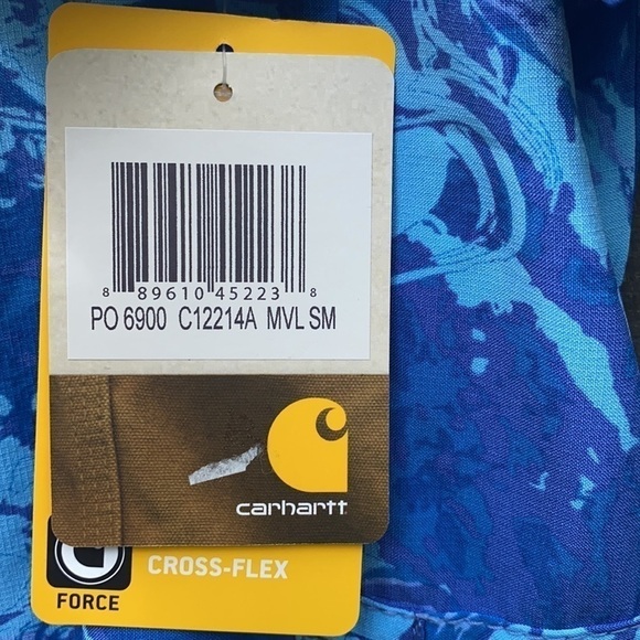 Carhartt CrossFlex Scrub Top NWT size Small - Picture 7 of 12